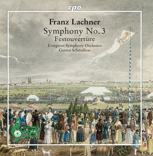 Lachner / Evergreen Symphony Orchestra: Symphony 3 / Festouverture  [ CD ]