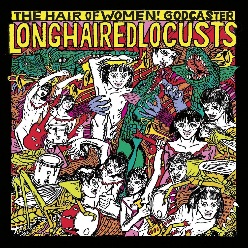 Godcaster- Long Haired Locusts - LP