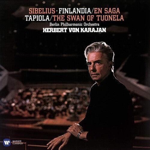 BERLINER PHILHARAMONIKER- Sibelius: Finlandia & other popular tone poems - LP