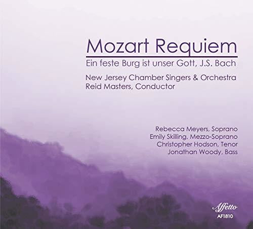 Bach, J.S. / New Jersey Chamber Singers / Meyers: Requiem 626 / Ein Feste Burg Ist Unser Gott 80  [ CD ]