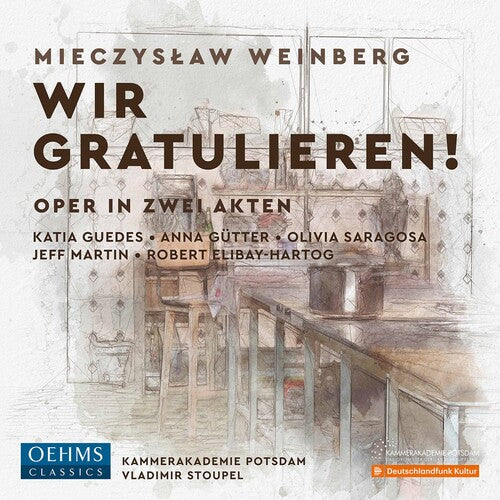 Guedes  Gutter  Saragosa  Martin  Elibay-Hartog  Kammerakademie Potsdam  Stoupel: Wir Gratulieren  [ CD ]