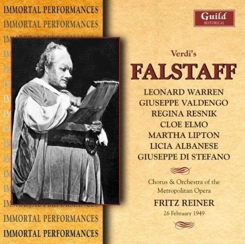 Warren / Valdengo: Falstaff 1949  [ CD ]