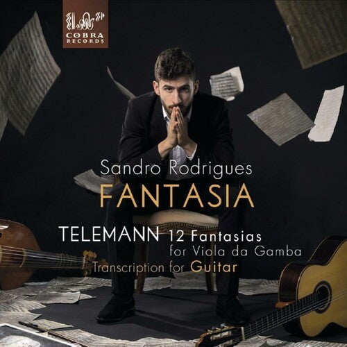 Sandro Rodrigues: Fantasia: Telemann: 12 Fantasias For Viola Da Gamba  [ CD ]