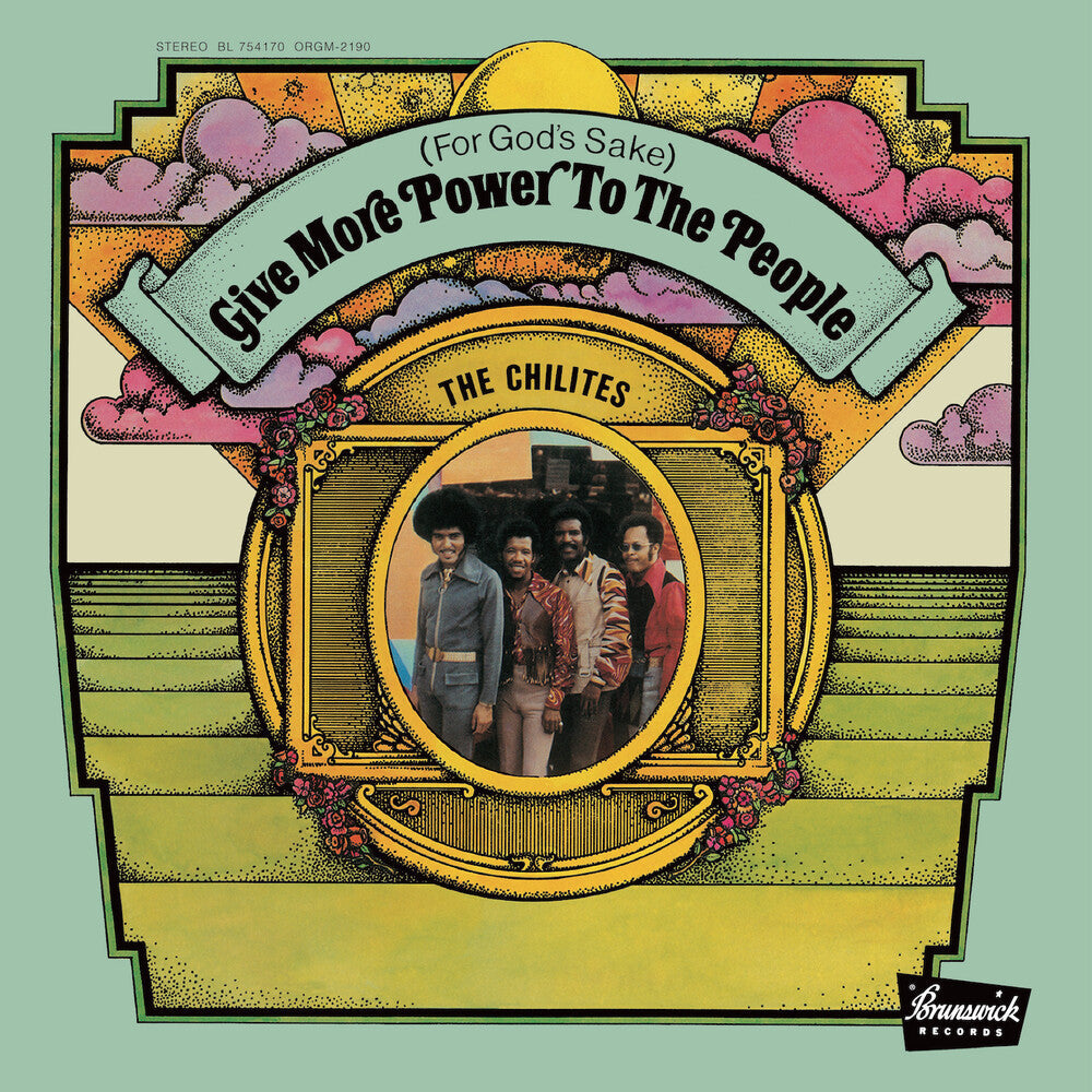 Chi-Lites- For God's Sake Give More Power To The People - Yellow - LP