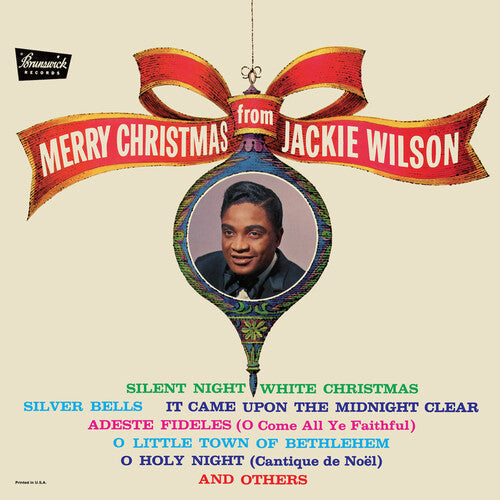 Jackie Wilson: Merry Christmas From Jackie Wilson - Red - VINYL