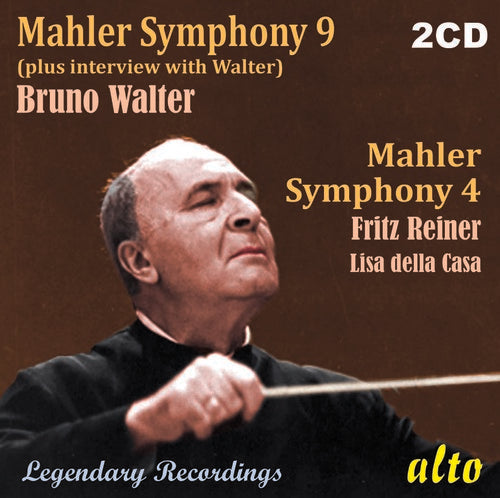 Walter, Bruno / Reiner, Fritz: Mahler: Symphony 9 (+interview) Symphony 4  [ CD ]