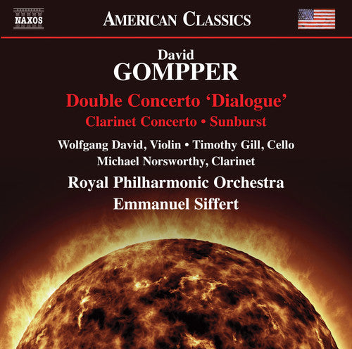 Gompper / David / Royal Philharmonic Orchestra: Double Concerto Dialogue / Clarinet Concerto  [ CD ]