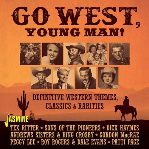 Go West Young Man: Definitive Western Themes: Go West, Young Man! - Definitive Western Themes, Classics & Rarities / Various  [ CD ]