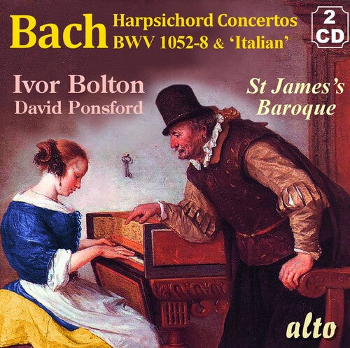 Ivor Bolton: J.S. Bach Concertos for Harpsichord & Strings; BWV 1052-8; ItalianConcerto BWV 971  [ CD ]