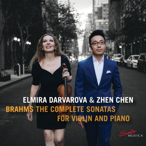 Brahms / Darvarova / Chen: Complete Sonatas for Violin & Piano  [ CD ]
