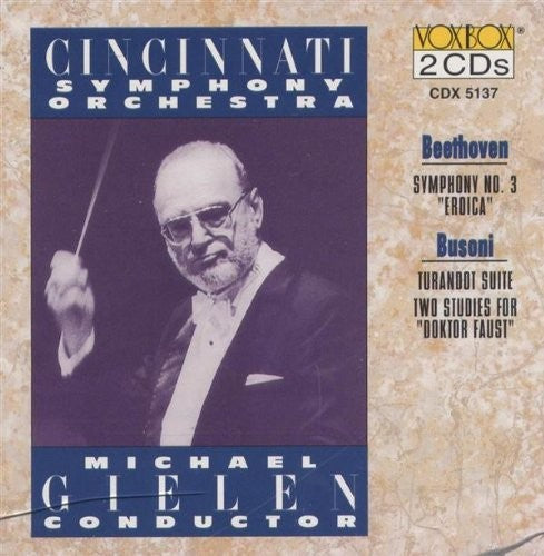 Beethoven / Beethoven / Busoni / Gielen: Sym No 3  [ CD ]