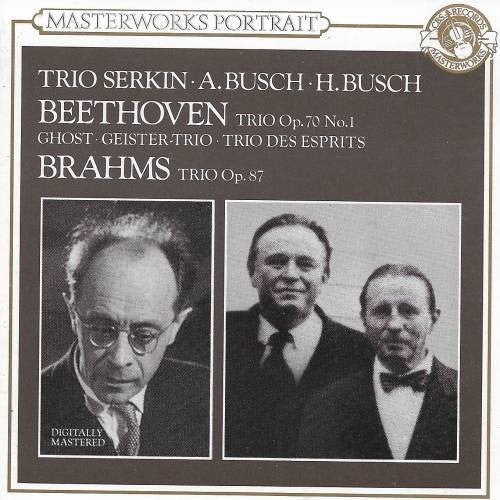 Brahms / Beethoven / Busch: Trio Op 70 No 1  [ CD ]