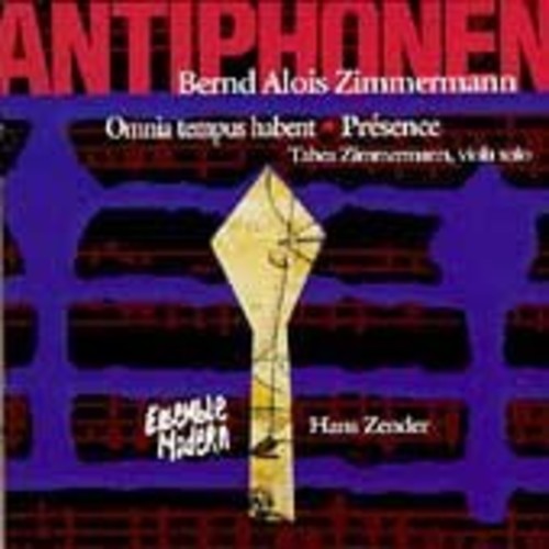 Zimmermann / Zender / Ens Modern: Antiphonen  [ CD ]