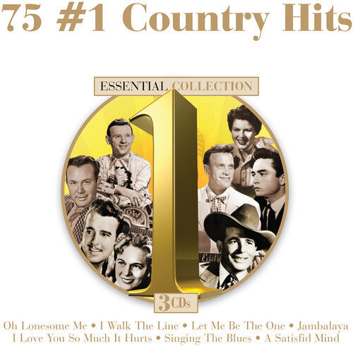 Various Artists: 75 #1 Country Hits (Various Artists)  [ CD ]