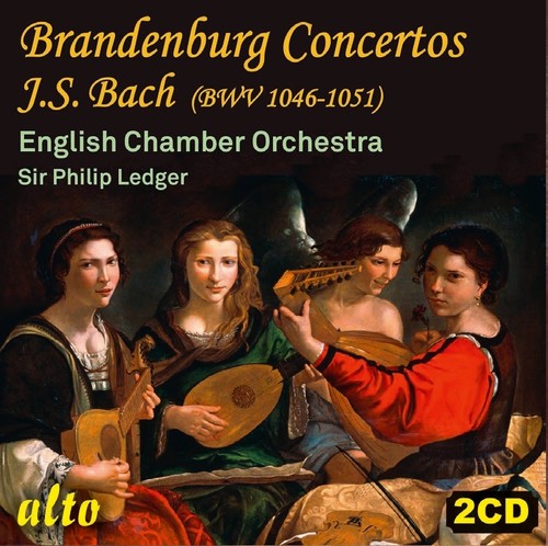 English Chamber Orchestra / Sir Philip Ledger: J.s. Bach: Brandenburg Concertos Bwv 1046-51  [ CD ]