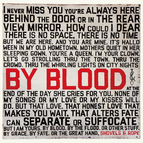 Shovels & Rope: By Blood - CD
