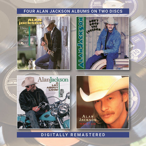 Alan Jackson: Here In The Real World / Don't Rock The Jukebox / A Lot About Livin (&A Little Bout Love) / Who Am I  [ CD ]