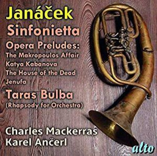 Charles Mackerras: Janacek Sinfonietta Opera Preludes Taras Bulba  [ CD ]