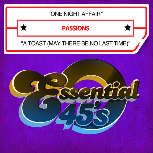 The Passions: One Night Affair / A Toast (May There Be No Last Time) (Digital 45) - CD