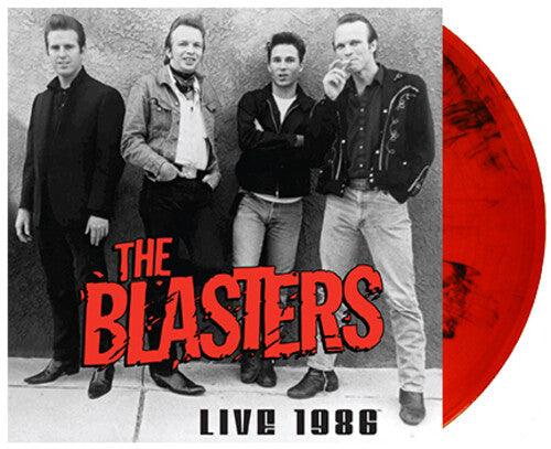 The Blasters- The Blasters Live 1986 - Transparent Fire Orange & Black Vinyl (Exclusive) - LP
