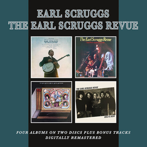 Scruggs, Earl / Earl Scruggs Revue: I Saw The Light With Some Help From My Friends / Live! From Austin City Limits / Strike Anywhere / Bold & New  [ CD ]