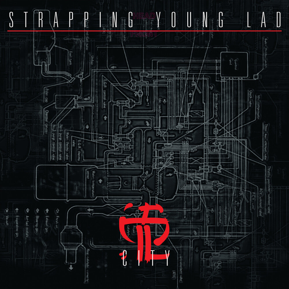 Strapping Young Lad- City (Bonus Tracks) [Colored Vinyl] [Limited Edition] (Slv) - LP