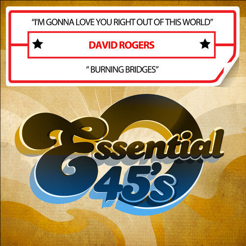 David Rogers: I'm Gonna Love You Right Out Of This World / Burning Bridges (Digital 45)  [ CD ]