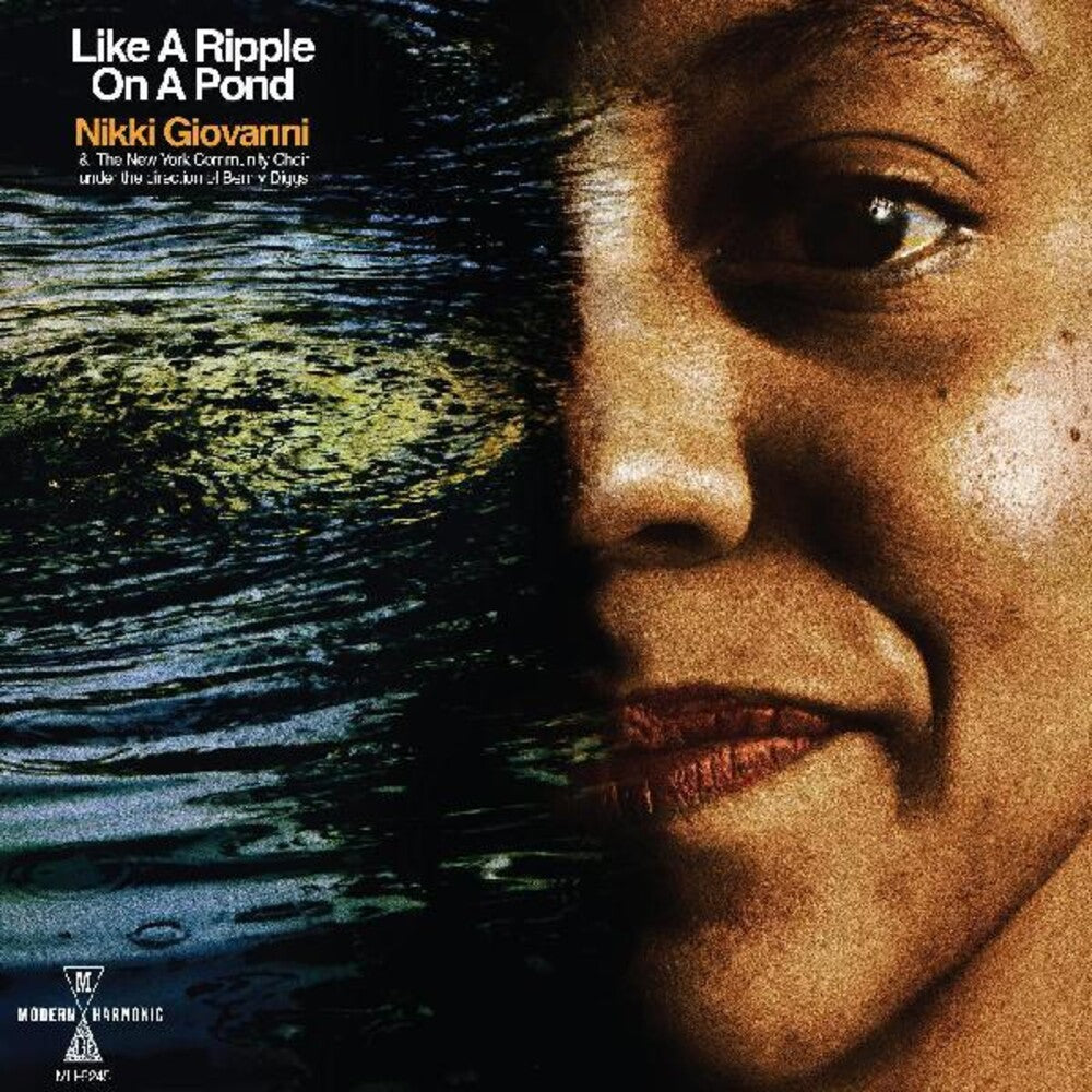 Nikki Giovanni- Like A Ripple On A Pond (Blue) [Clear Vinyl] - LP