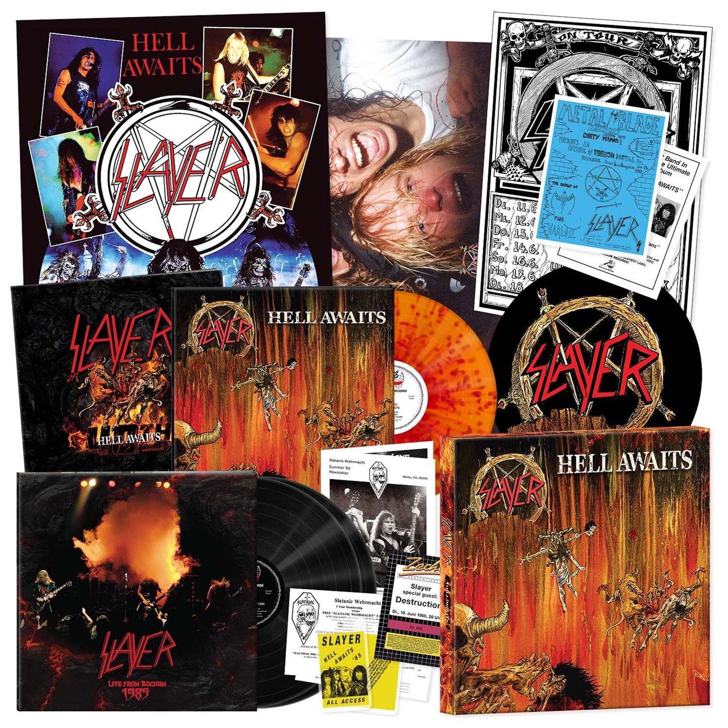 Slayer- Hell Awaits (40th Anniversary Edition) - LP