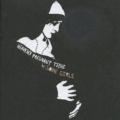 Some Girls- Heaven's Pregnant Teens (Black with Gold Swirl) - LP