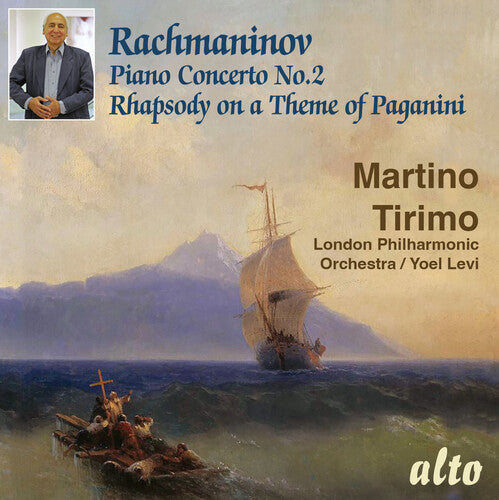 Martino Tirimo: Rachmaninoff: Piano Concerto No. 2 in C minor Op. 18, Rhapsody  [ CD ]