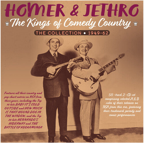 Homer & Jethro: The Kings Of Comedy Country: The Collection 1949-62  [ CD ]