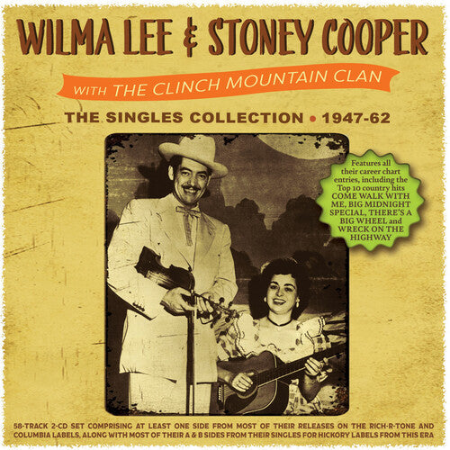 Lee, Wilma / Cooper, Stoney: Singles Collection 1947-62  [ CD ]