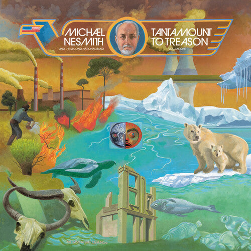 Michael Nesmith- Tantamount To Treason Vol 1: 50th Anniversary - 180gm Blue & White Splatter Vinyl - LP