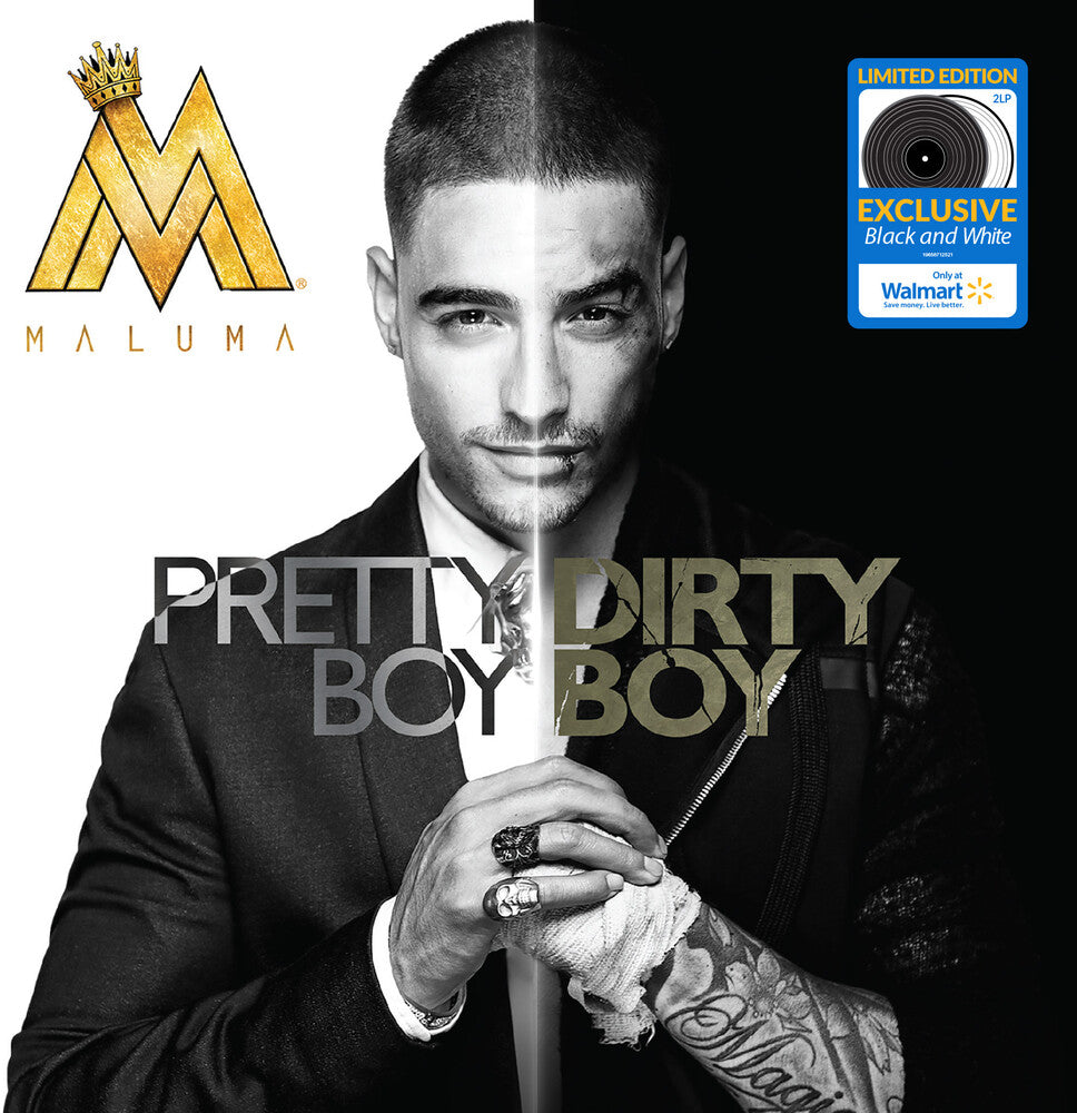 Maluma- Pretty Boy Dirty Boy (Blk) [Colored Vinyl] (Wht) - LP