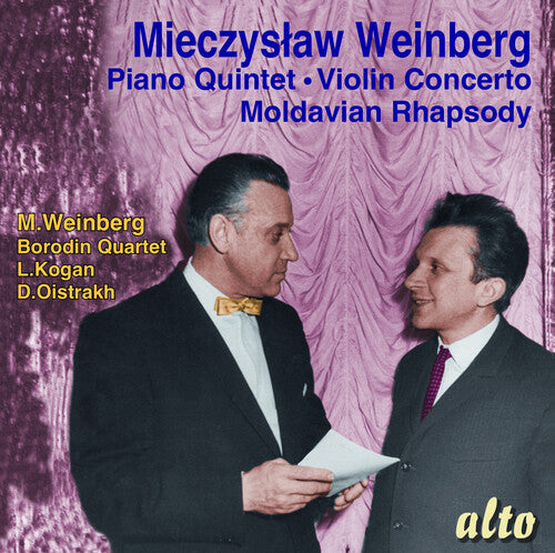 Mieczyslaw Weinberg: Weinberg Plays Weinberg: Piano Quintet /Moldavian Rhapsody / VC CON  [ CD ]