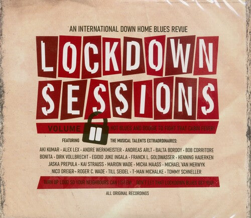 Various Artists: Lockdown Sessions 2: Hot Blues & Boogie To Fight That Cabin Fever (Various Artist) - CD