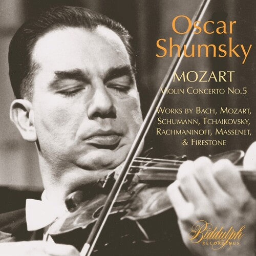 Mozart / Shumsky, Oscar: Oscar Shumsky Plays Mozart Concerto No. 5 And Other Short Pieces  [ CD ]