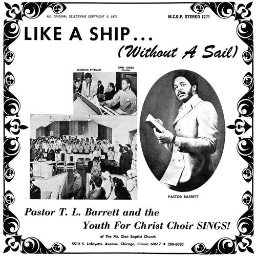 Pastor T.L. Barrett & The Youth For Christ Choir: Like A Ship (without A Sail) - VINYL