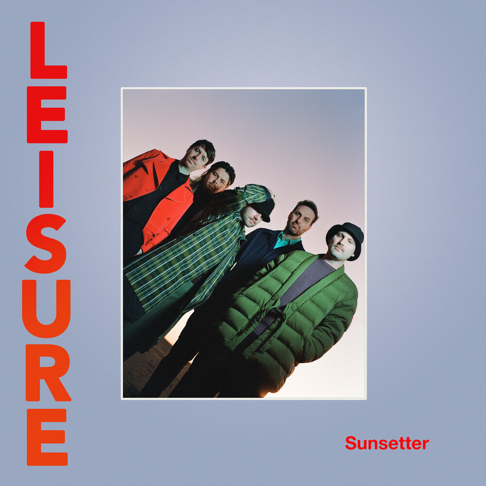 Leisure- Sunsetter - Solid Red [Colored Vinyl] (Red) - LP