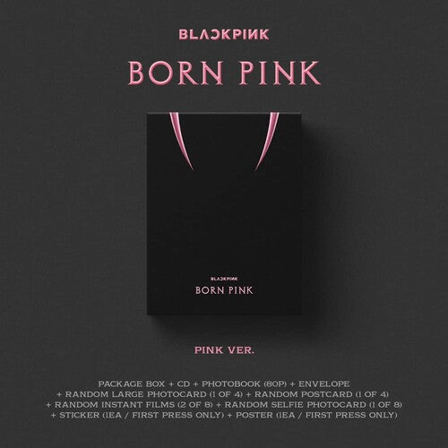 Blackpink: BORN PINK (Standard CD Boxset Version A / PINK) - CD