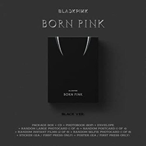 Blackpink: BORN PINK (Standard CD Boxset Version B / BLACK) - CD