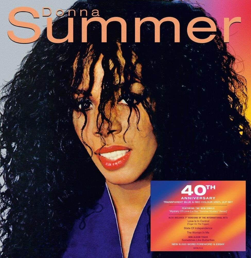 Donna Summer- Donna Summer: 40th Anniversary (Blue) [Colored Vinyl] (Red) - LP
