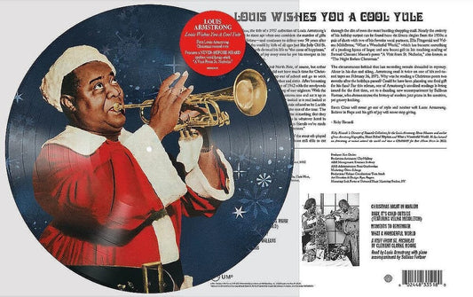 Louis Armstrong- Louis Wishes You a Cool Yule [Limited Edition Picture Disc LP] - LP