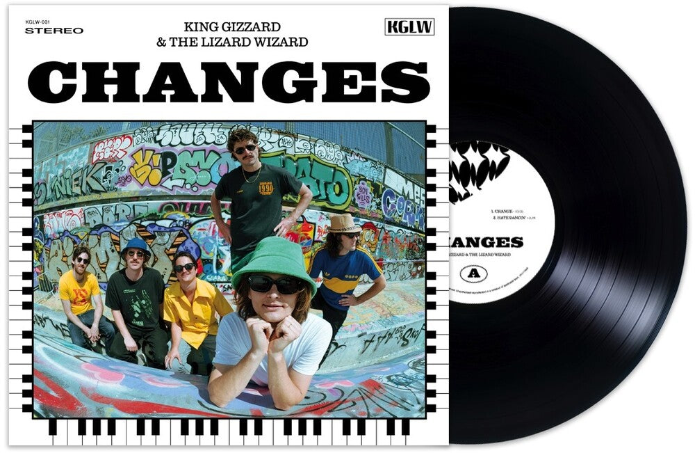King Gizzard & The Lizard Wizard- Changes [Limited Edition Recycled Black Wax LP] - LP