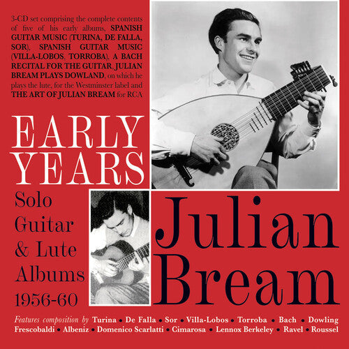 Julian Bream: Early Years: Solo Guitar & Lute Albums 1956-60  [ CD ]