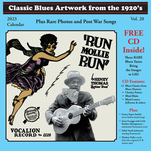 Various: CLASSIC BLUES ARTWORK FROM THE 1920S CALENDAR (2023) (various artists)  [ CD ]