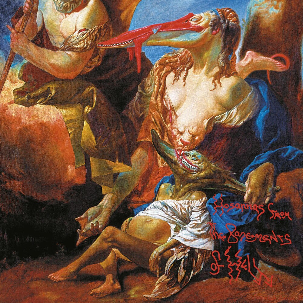 Killing Joke- Hosannas From The Basements Of Hell: Deluxe [Indie Exclusive Limited Edition Red & Black Galaxy 2LP] - LP
