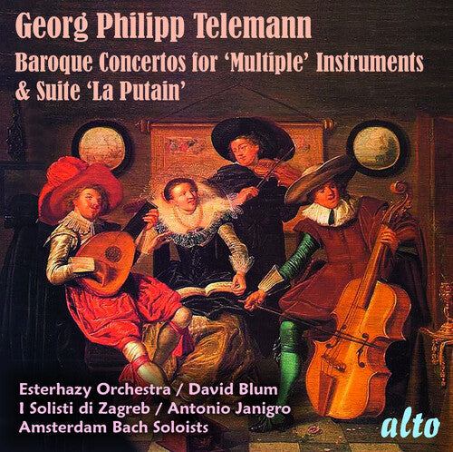 Zagreb Soloists: Telemann 'Multi-Instrument' Concertos  [ CD ]