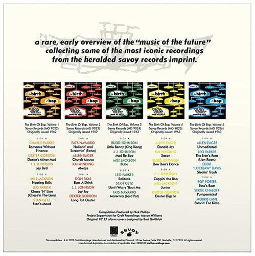 Various Artists- The Birth Of Bop: The Savoy 10-Inch LP Collection (Various Artists) - LP